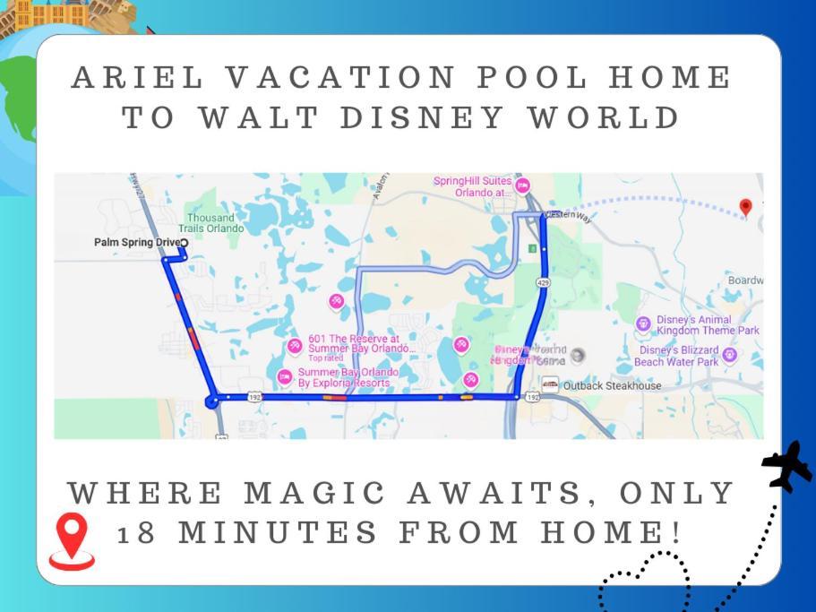 Ariel Private Pool Home Wspa Ορλάντο Εξωτερικό φωτογραφία