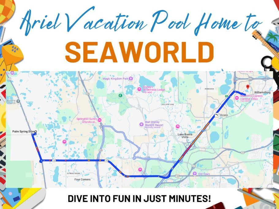 Ariel Private Pool Home Wspa Ορλάντο Εξωτερικό φωτογραφία