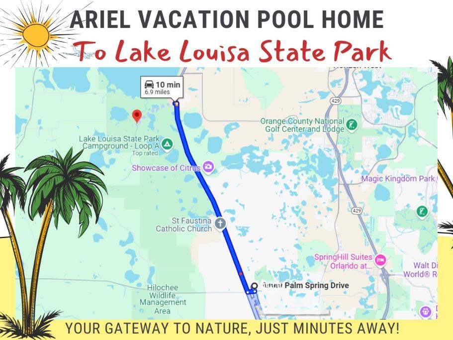 Ariel Private Pool Home Wspa Ορλάντο Εξωτερικό φωτογραφία